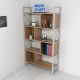 Стелаж лофт з дерева Невада Wood Line Масив ясену 100*35*180 (1160501)