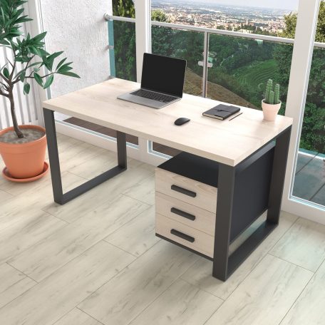 Письмовий стіл з натурального дерева (ясен) Остін Wood BL 120*60*75 Світле Дерево (32160002)