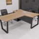 Стіл керівника Берн WOOD 120*91 (311800015) довжина 1.2 м, ширина 0.9 м, стільниця Масив дубу