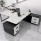 Кабінет керівника в сучасному стилі Гамільтон Black на металокаркасі