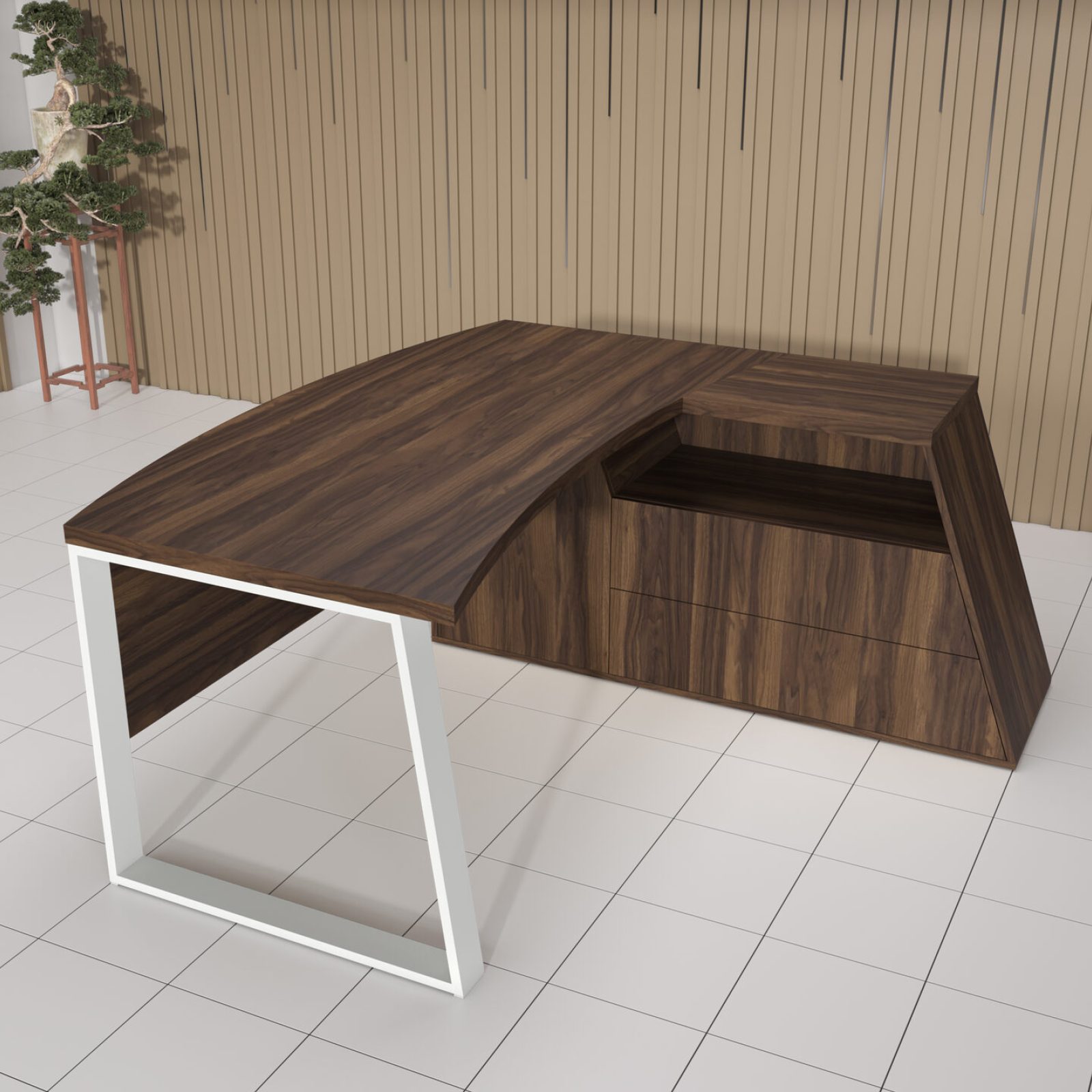 Шикарний кабінет директора Марсель 150x90 см для офісу керівника