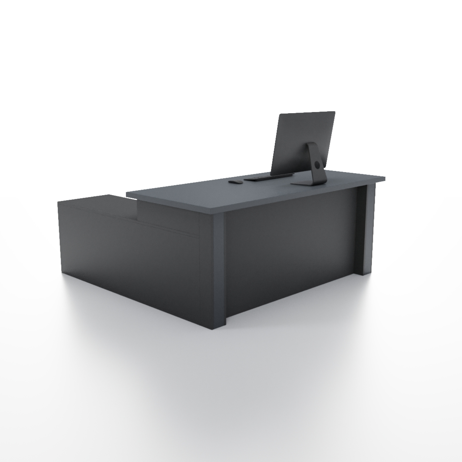 Стіл керівника Мерано Антрацит 160x80 см
