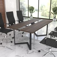 Конференц стіл Бруклін Glass Line Mini 180*80 на 4-6 осіб