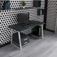Комп'ютерний стіл Сідней Plus 140*60*75 Антрацит (111320001)