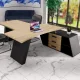 Стіл керівника Далас WOOD 160*70 (31300001) довжина 1.6 м, ширина 0.7 м, стільниця Масив ясену
