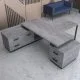 Столи для керівників з приставкою-брифінгом Леонардо loft style