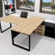 Стіл керівника Ліон WOOD 150*80 довжина 1.5 м, ширина 0.8 м, стільниця Масив ясену