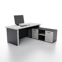 Стіл керівника Мерано Бетон 160x80 см (merano-42470003)
