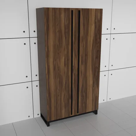 Офісна шафа Артекс Горіх Модена 100*45*190 (9110001)